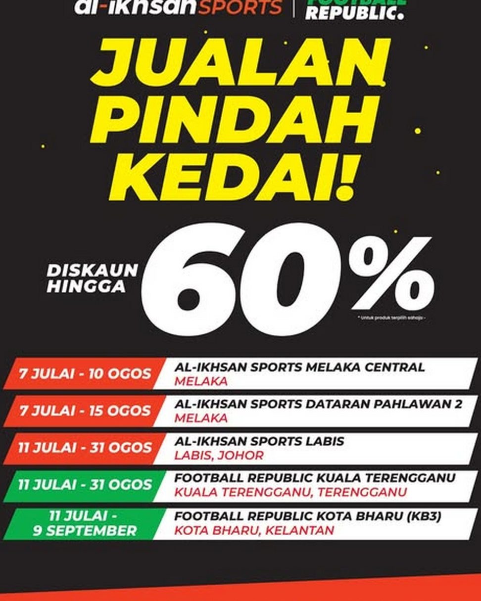 Al-Ikhsan Sports Warehouse Labis 1 al ikhsan sports warehouse labis