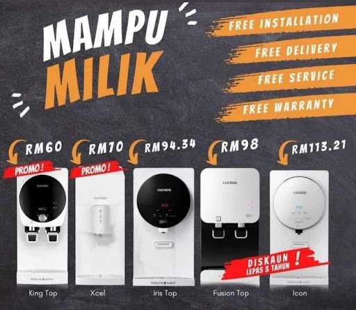 PROMOSI TERBARU CUCKOO 2022