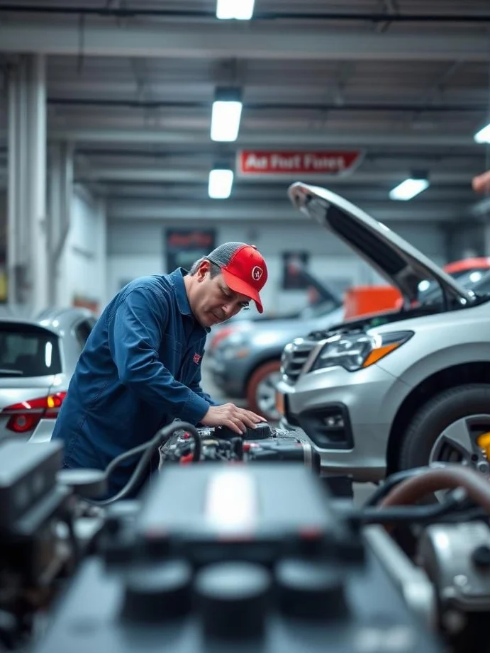 perkhidmatan bateri dan kereta hf